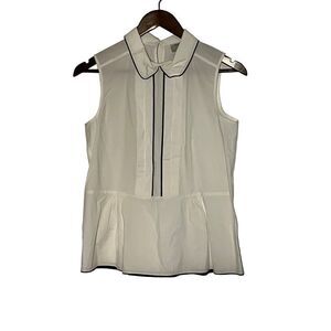 Anthropologie HD in Paris Black & White Sleeveless Top
